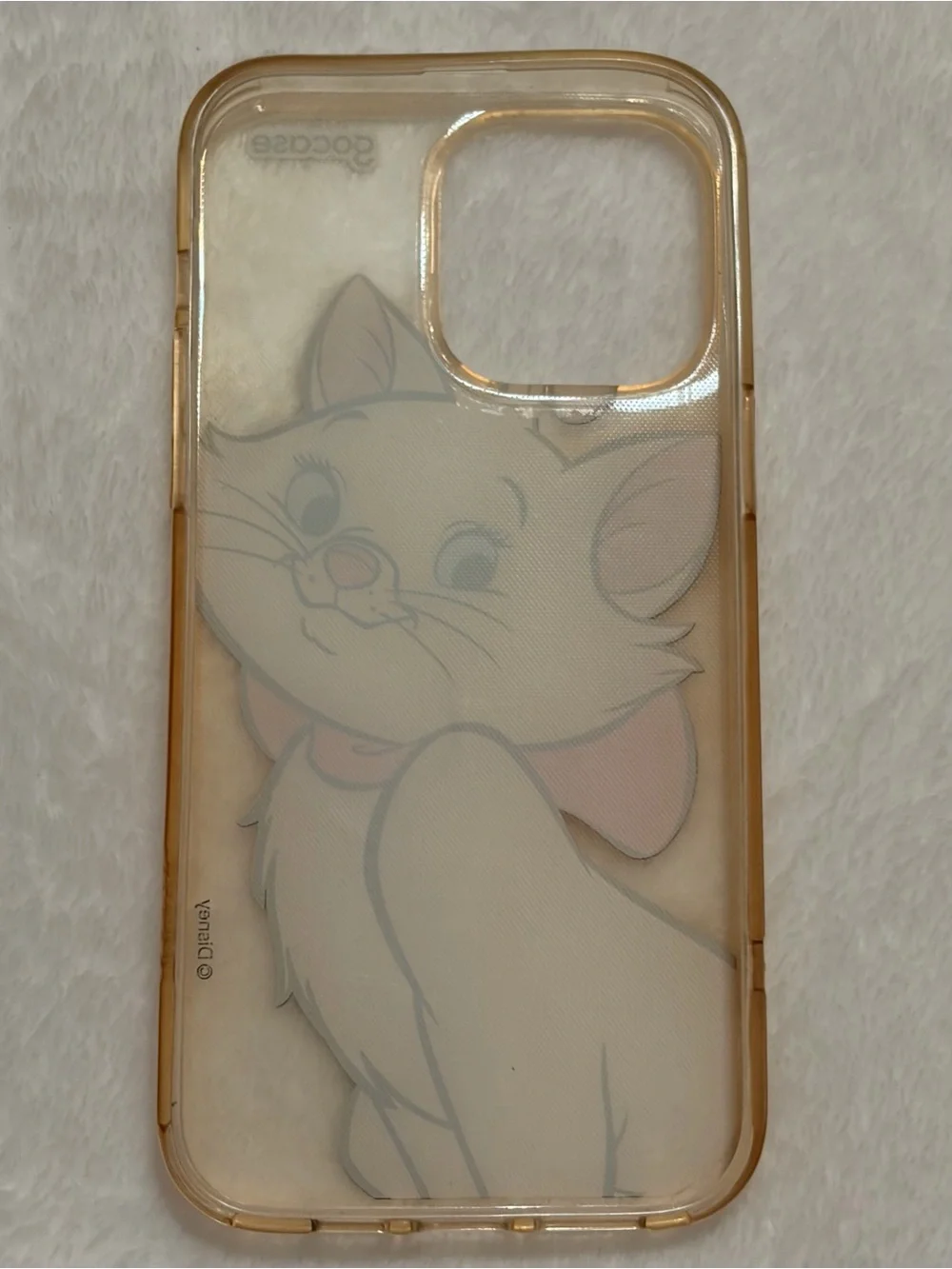 Disney Marie Clear iPhone 14 Pro Max Case